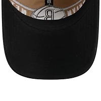 Casquette ajustable Brooklyn Nets 2024 NBA Draft 9TWENTY New Era pour homme, beige/noir