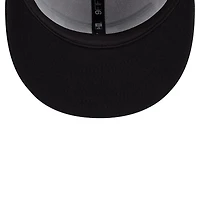 Casquette Snapback 9FIFTY Brooklyn Nets Throwback Gradient Tech Font New Era pour hommes, blanc/noir