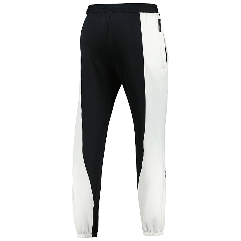 Pantalon Nike Authentic Showtime noir et blanc Brooklyn Nets 2023/24 pour homme