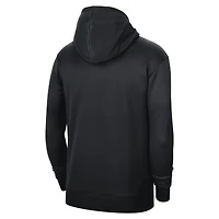 Men's Nike Black Brooklyn Nets 2022/23 Spotlight On-Court Practice Performance - Pullover Hoodie