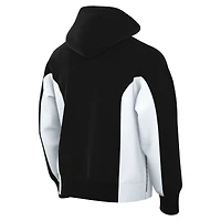 Sweat à capuche entièrement zippé Nike pour homme Brooklyn Nets 2023/24 Authentic Showtime noir