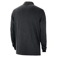 Haut Nike Courtside Performance à demi-zip pour homme Brooklyn Nets 2024/25 noir