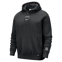 Men's Nike  Black Brooklyn Nets 2025/26 City Edition Courtside Remix Premium Hoodie