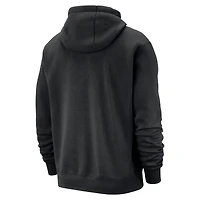 Men's Nike  Black Brooklyn Nets 2025/26 City Edition Courtside Remix Premium Hoodie