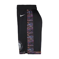 Short Nike Swingman Dri-FIT City Edition Remix noir Brooklyn Nets 2025/26 pour homme