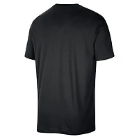 Men's Nike Black Brooklyn Nets 2025/26 On-Court Flare Performance Practice T-Shirt