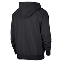 Men's Nike Black Brooklyn Nets Authentic Performance Pullover Hoodie