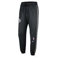 Men's Nike Black Brooklyn Nets Authentic Showtime Performance Pants