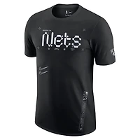 Men's Nike Black Brooklyn Nets Courtside Air Traffic Control Max90 T-Shirt