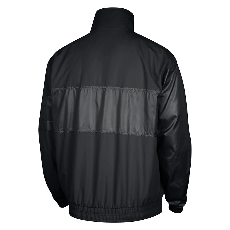 Veste entièrement zippée Nike Brooklyn Nets Courtside Versus Capsule pour homme, noire