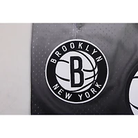 Men's Pro Standard Black/Gray Brooklyn Nets Ombre Mesh Shorts