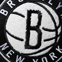 Men's Pro Standard Black Brooklyn Nets Chenille Shorts