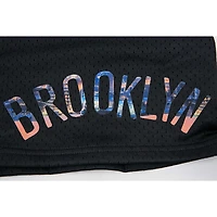 Men's Pro Standard Black Brooklyn Nets City Scape Mesh Shorts