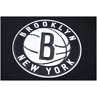 Men's Pro Standard Black Brooklyn Nets Classic Chenille - Pullover Hoodie