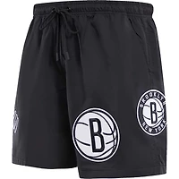 Men's Pro Standard Black Brooklyn Nets Classics Woven Shorts