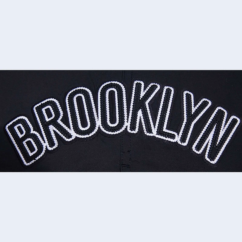 Men's Pro Standard Black Brooklyn Nets Classics Woven Shorts