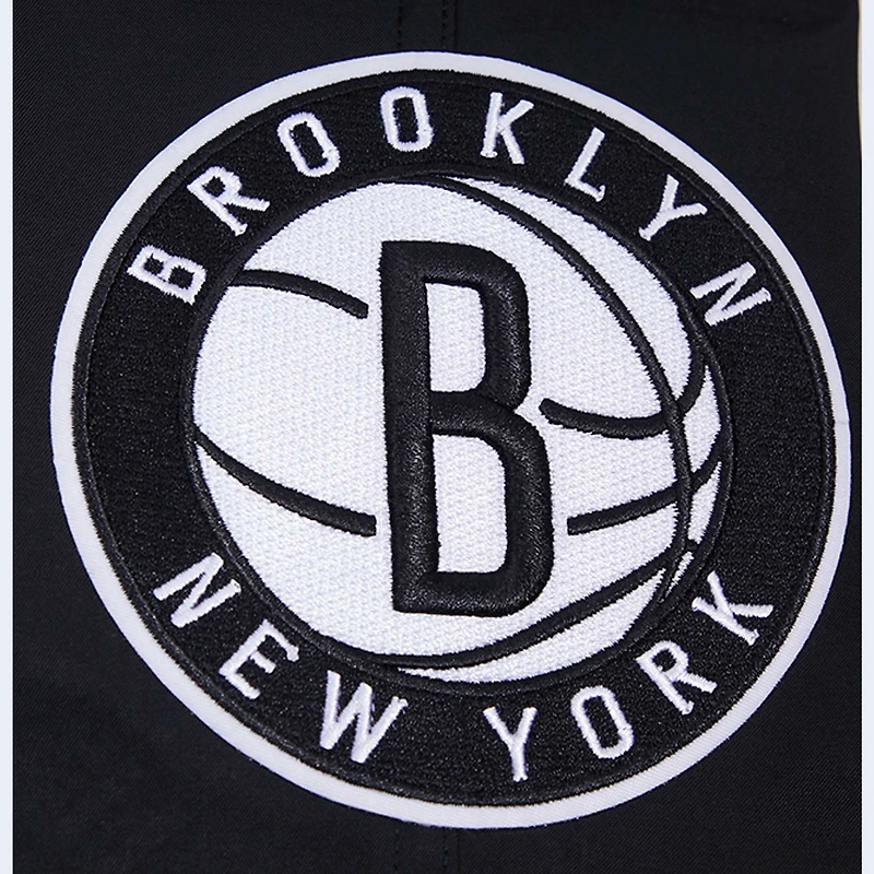 Men's Pro Standard Black Brooklyn Nets Classics Woven Shorts