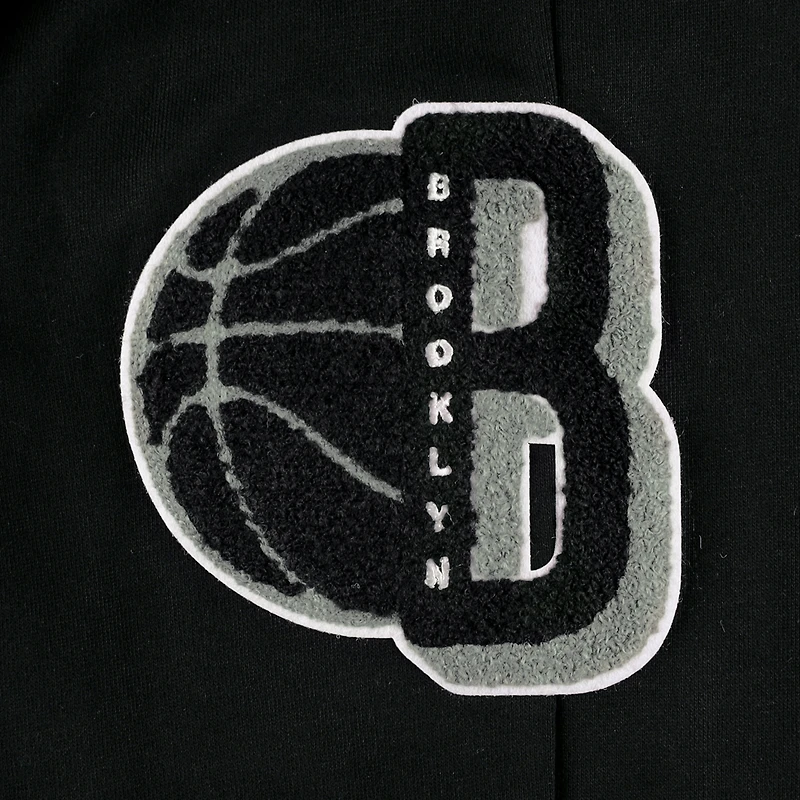 Men's Pro Standard Black Brooklyn Nets Mash Up Capsule Sweatpants