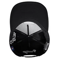 Men's Pro Standard Black Brooklyn Nets Paint the City Pinch Front Snapback Hat