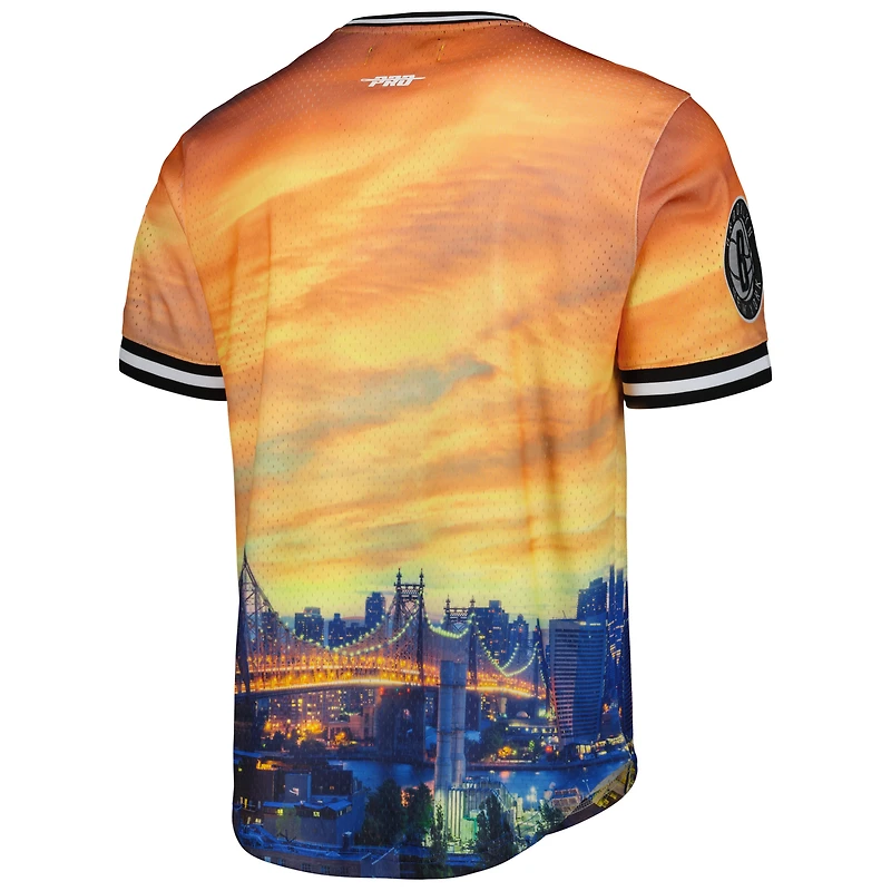 T-shirt Pro Standard Brooklyn Nets Cityscape Stacked Logo pour homme