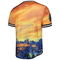 T-shirt Pro Standard Brooklyn Nets Cityscape Stacked Logo pour homme