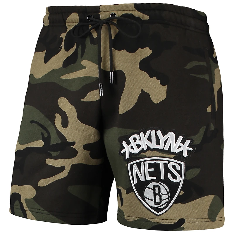 Men's Pro Standard Camo Brooklyn Nets Team Shorts