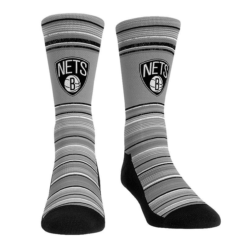 Men's Rock Em Socks Brooklyn Nets Primary Crew & Boxer Briefs Combo Pack