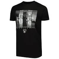 Men's Stadium Essentials Black Brooklyn Nets City Skyline T-Shirt