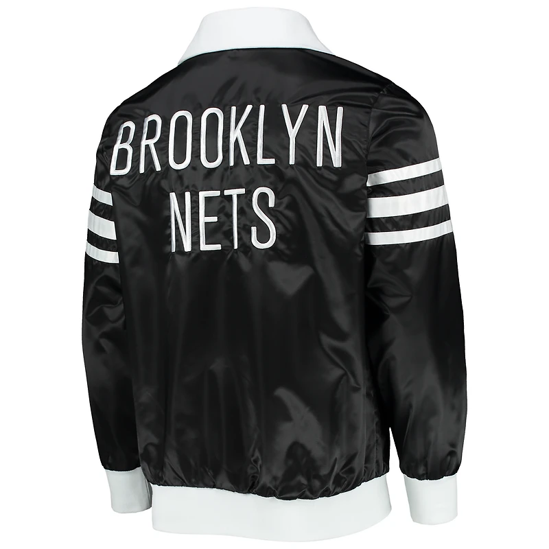 Veste universitaire à fermeture éclair complète The Captain II Brooklyn Nets pour homme