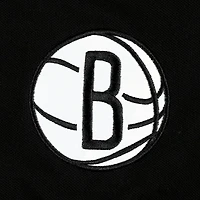 Polo en piqué Stanley pour homme Tommy Jeans Black Brooklyn Nets