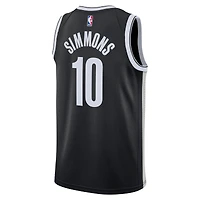 Nike Ben Simmons Black Brooklyn Nets 2021/22 Swingman Jersey - Icon Edition