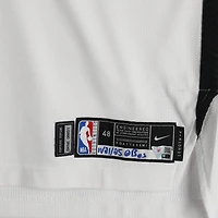 Noah Clowney Brooklyn Nets Game-Used #21 White Nike Jersey vs. Boston Celtics on November 21, 2025 - Size 48+4