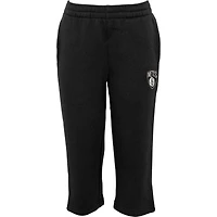Black Brooklyn Nets Shot Caller préscolaire - Ensemble sweat à capuche et pantalon entièrement zippé