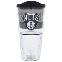 Tervis Brooklyn Nets 24oz. Gobelet de voyage classique concurrent
