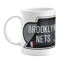Les filets de Brooklyn Sports Vault - 11 oz. Tasse à café sublimée