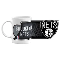 Les filets de Brooklyn Sports Vault - 11 oz. Tasse à café sublimée