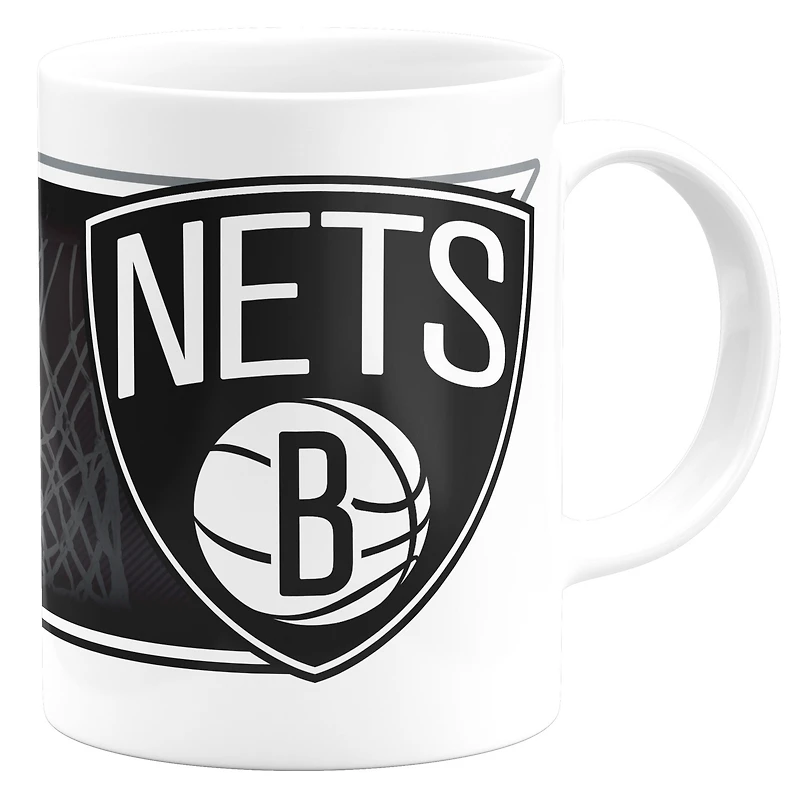Les filets de Brooklyn Sports Vault - 11 oz. Tasse à café sublimée