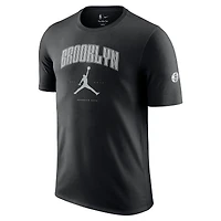 T-shirt unisexe Jordan Brand Essential Cities noir des Brooklyn Nets