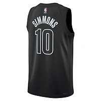 Unisex Jordan Brand Ben Simmons Black Brooklyn Nets Swingman Jersey - Statement Edition