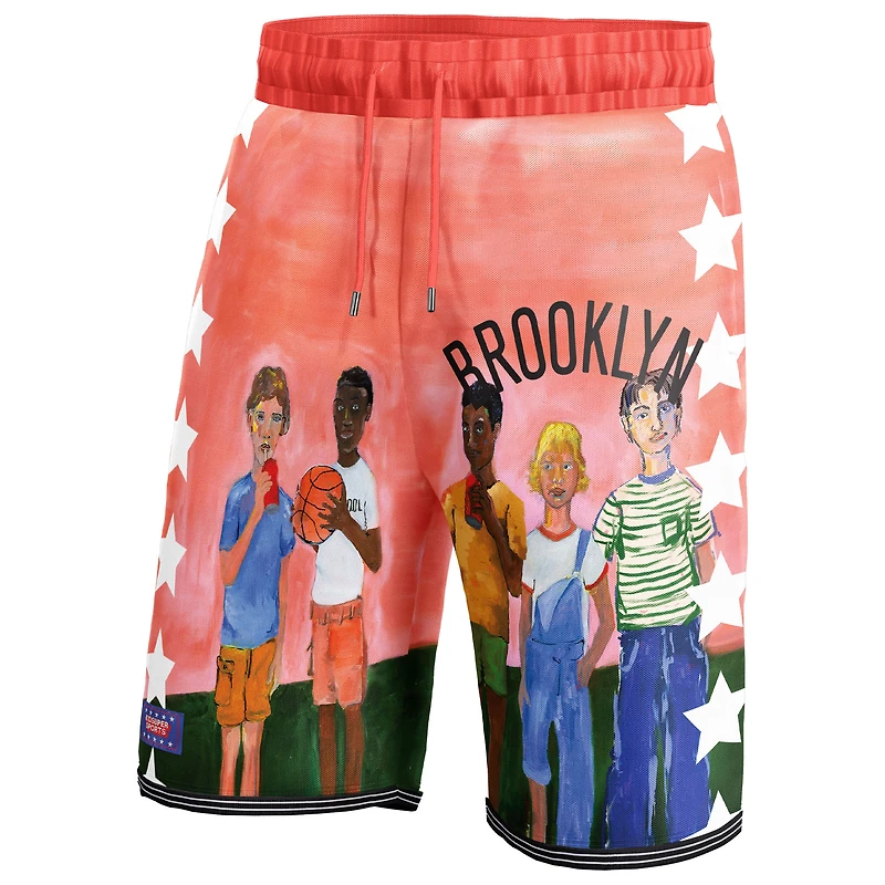 Unisex NBA & KidSuper Studios by Fanatics Black Brooklyn Nets Hometown Shorts