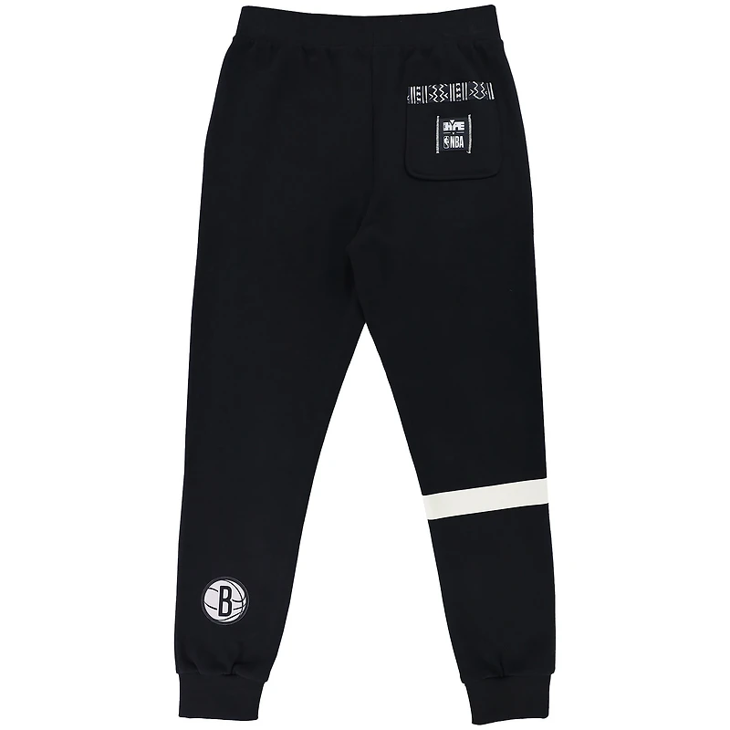 Unisex NBA x Two Hype Brooklyn Nets Culture & Hoops Heavyweight Jogger Pants