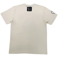 T-shirt unisexe NBA x Two Hype Crème Brooklyn Nets Culture & Hoops