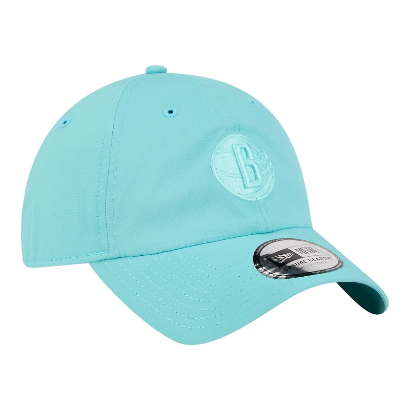Unisex New Era  Turquoise Brooklyn Nets Color Pack Ripstop Casual Classic Adjustable Hat