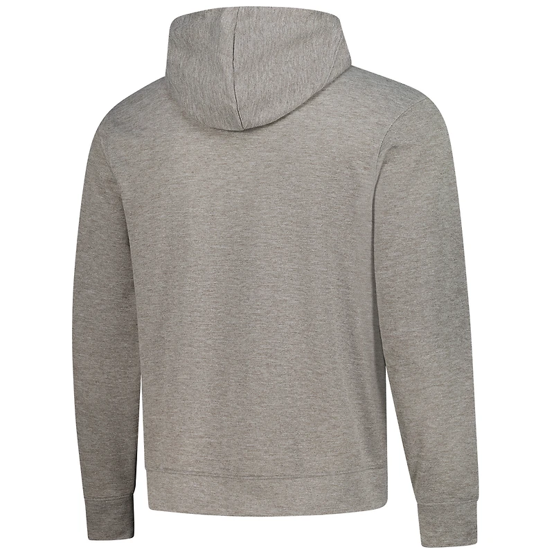 Sweat à capuche unisexe Nike Heather Grey Brooklyn Nets 2023/24 Performance Spotlight On-Cour Practice