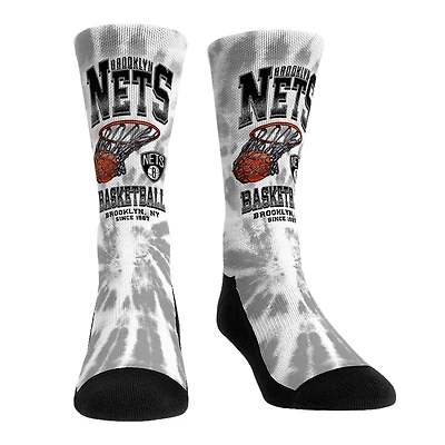 Chaussettes unisexes Rock Em Brooklyn Nets Vintage Hoop Crew