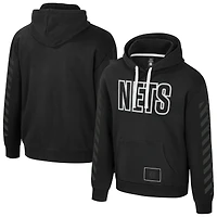 Sweat à capuche unisexe Stadium Essentials noir Brooklyn Nets City Star