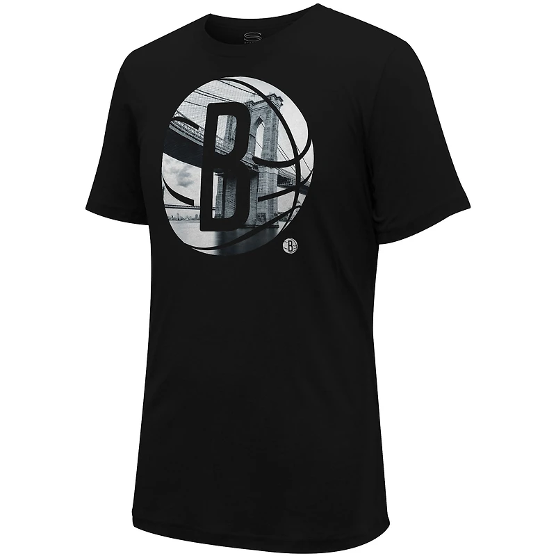 T-shirt unisexe Stadium Essentials Brooklyn Nets City View noir