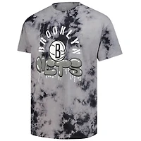 T-shirt unisexe Stadium Essentials Charcoal Brooklyn Nets Street Art Dark Crystal Washed