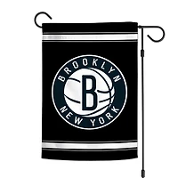 WinCraft Brooklyn Nets Drapeau de jardin double face 30,5 x 45,7 cm