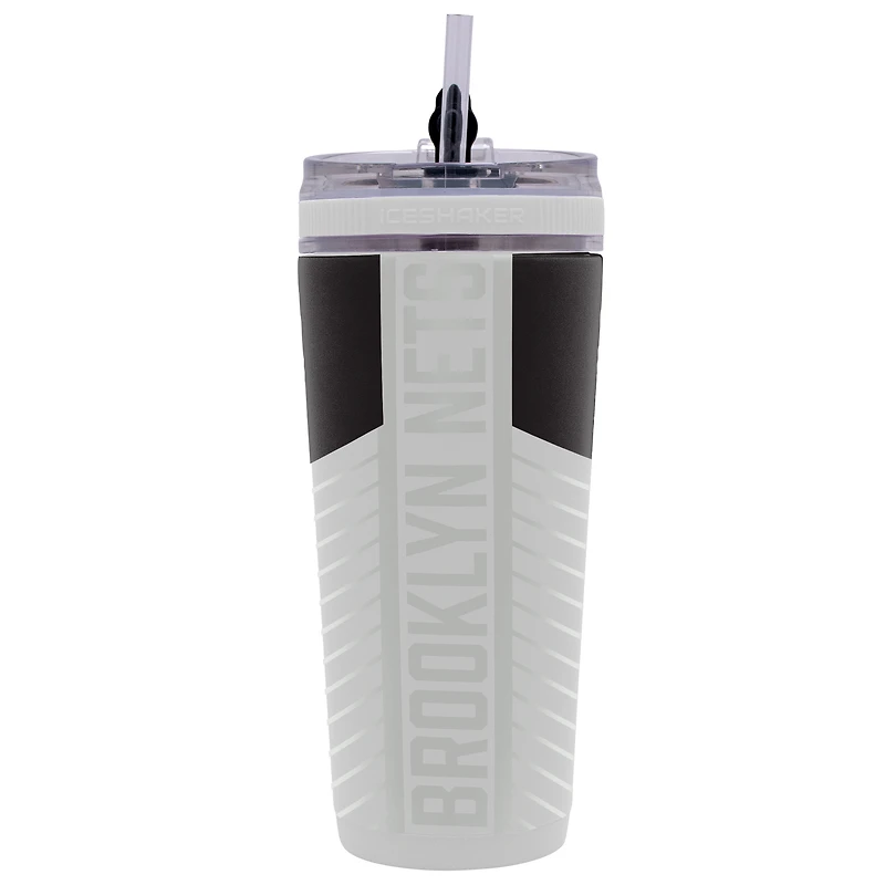 Bouteille shaker WinCraft Brooklyn Nets 4D Flex Ice de 770 ml